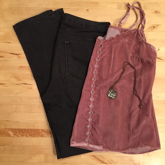 BANANA REPUBLIC Black Wash Skinny Jean - Picture 1 of 3